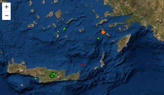 Σεισμός 4,2 ρίχτερ νότια Νισύρου