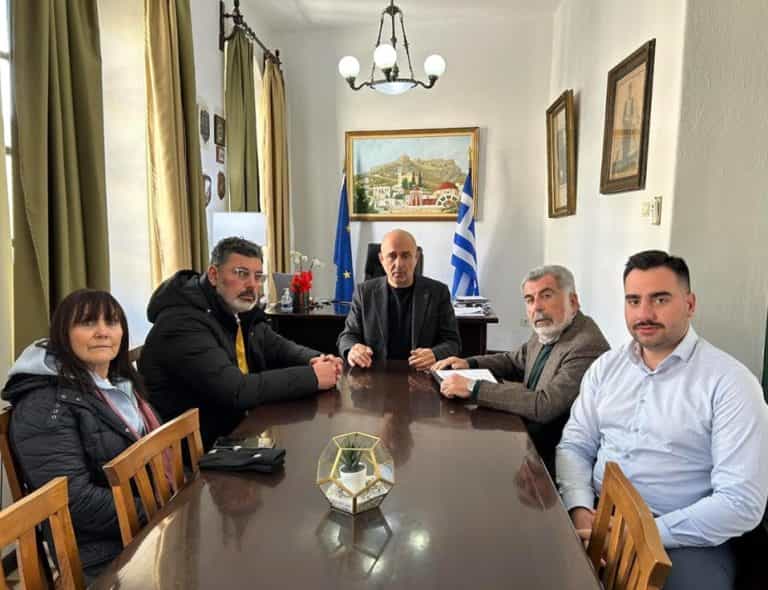 Το Δήμαρχο Λέρου επισκέφθηκε  ο πρώην Βουλευτής και Υποψήφιος στις επερχόμενες εκλογές Γιώργος Κασσάρας