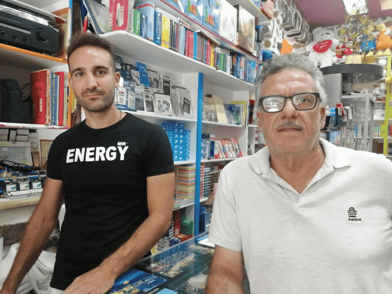 Ο Γιώργος και ο Γιάννης Αχλαδιώτης για την αναπαράσταση της Ναυμαχίας του Γέροντα (video)  