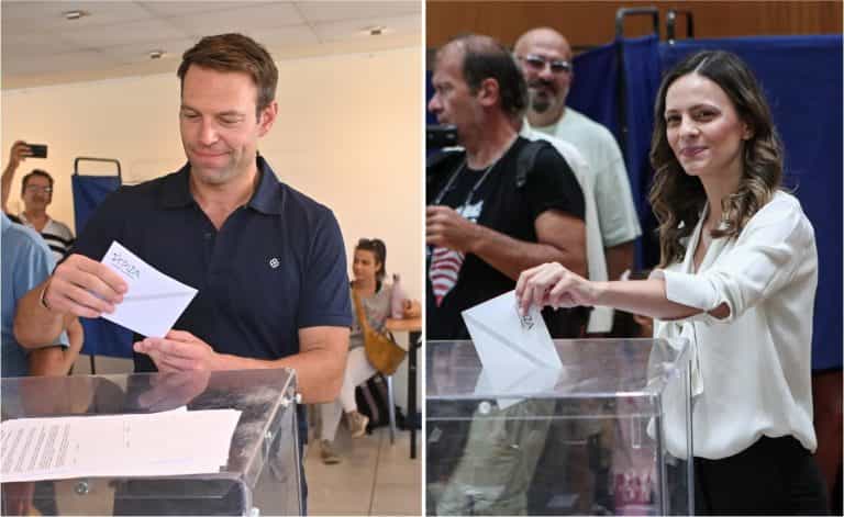 Τα αποτελέσματα στην Κάλυμνο για την εκλογή του νέου προέδρου του ΣΥΡΙΖΑ-ΠΣ. Μπροστά ο Στέφανος Κασσελάκης.