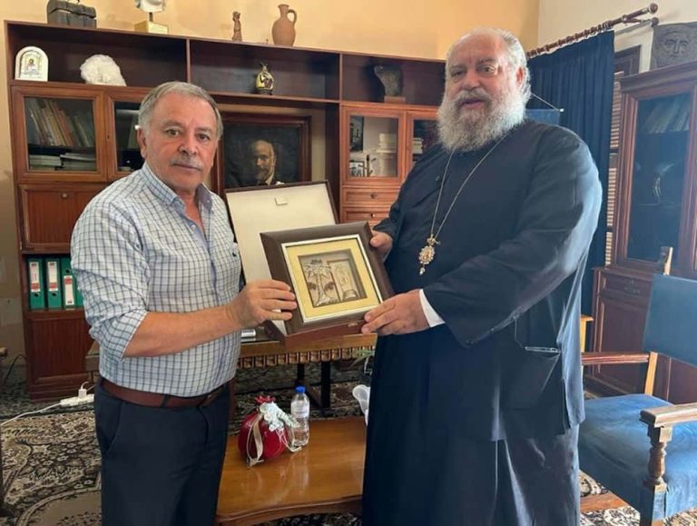 Συνάντηση Δημάρχου Καλυμνίων με τον Μητροπολίτη Καρθαγένης – Σχέδια για αδελφοποίηση με τις πόλεις Τζέρμπα και Σφαξ και ίδρυση Ιστορικού Μουσείου
