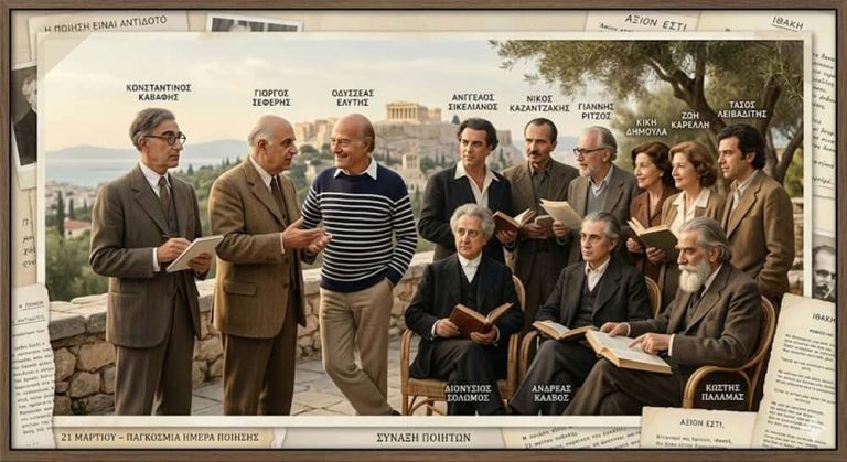 21 Μαρτίου – Παγκόσμια Ημέρα Ποίησης : Το καταφύγιο της ανθρώπινης φωνής στον θόρυβο της εποχής -Γράφει ο Σακελλάρης Καμπούρης *