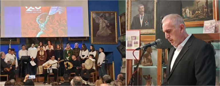 Ιστορική μνήμη και συγκίνηση στον εορτασμό της 25ης Μαρτίου από το Αναγνωστήριο “ΑΙ ΜΟΥΣΑΙ” στην Κάλυμνο (video)