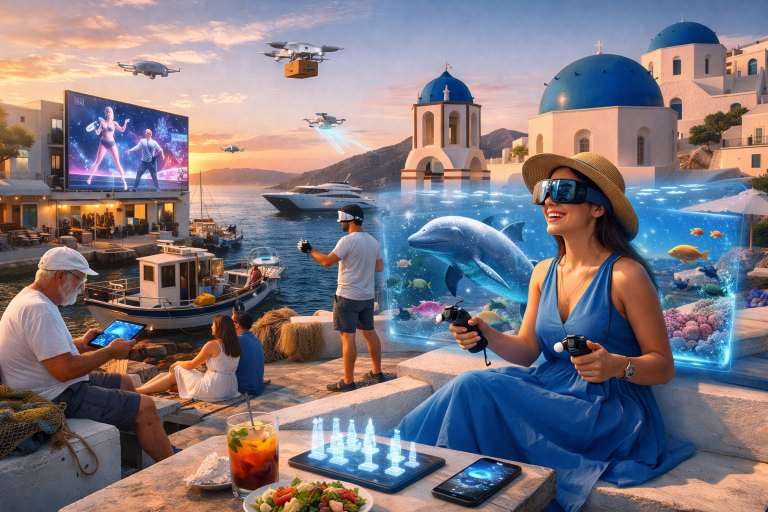 Η καθημερινότητα των νησιών και η νέα ψηφιακή διασκέδαση