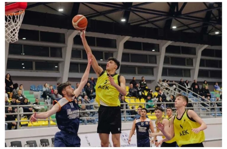 Πανελλήνιο Εφήβων: ΑΕΚ-Ακαδημία Καλύμνου 83-45