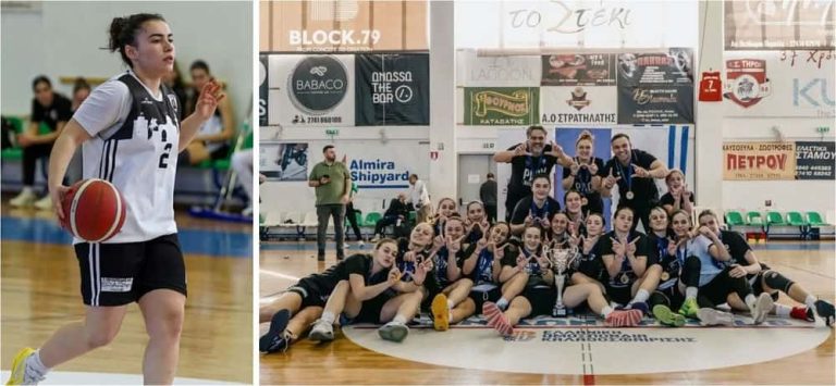 Ε.Α.ΚΑ: Περηφάνια για τη Σταυρούλα Μαύρου και τον πανελλήνιο τίτλο με τον ΠΑΟΚ