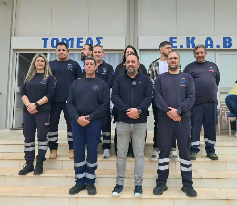 Σημαντική στήριξη στο ΕΚΑΒ Καλύμνου από τον Σύλλογο Kalymnos Society of New York