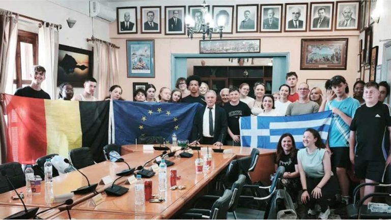 Εκπαιδευτική αποστολή Erasmus+ από το Βέλγιο στην Κάλυμνο: Συνάντηση με τον Δήμαρχο και δράσεις για τη βιώσιμη ανάπτυξη